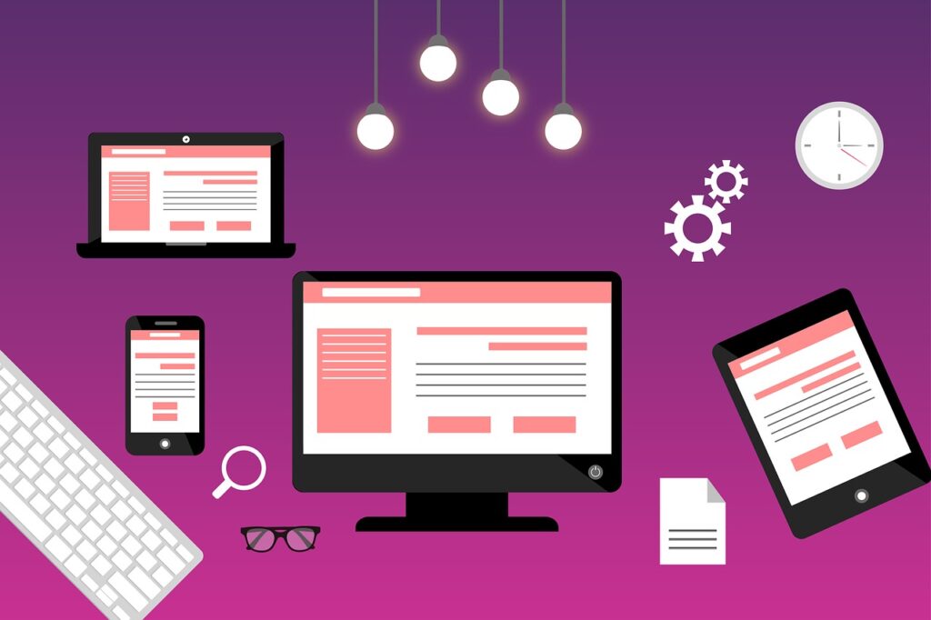 Phot represents Responsive Web Design