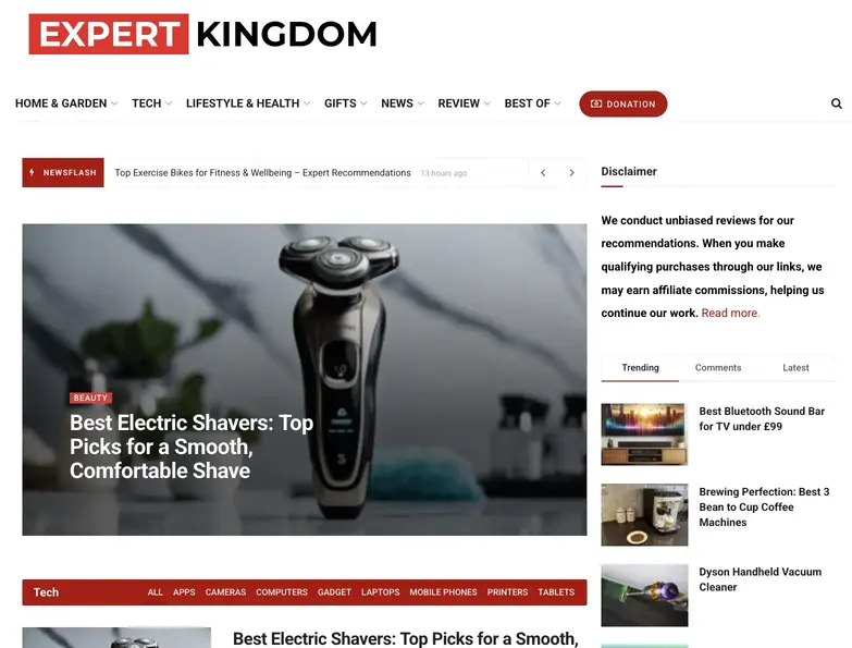 Expert Kingdom Web Site